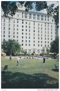 Playing Golf, Swimming Pool, Jack Tar's Ft. Harrison Hotel, Clearwater, Flori...