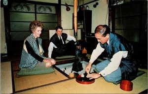 President Reagan and Nancy Make the First Trip to Asia Postcard PC532