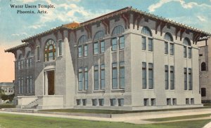 Postcard Water Users Temple in Phoenix, Arizona~128502