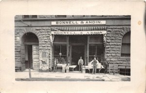 J7/ Aspen Colorado RPPC Postcard c1910 Bonnell & Andin Grocery Store 157