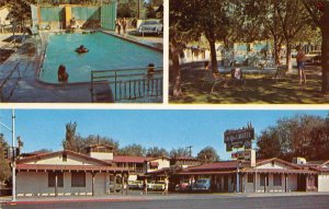 Las Vegas Nevada Old West Motel Vintage Postcard AA20844