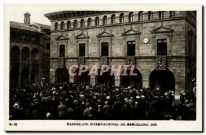 Old Postcard Spain Espana Spain Exposicion Internacional Barcelona 1929