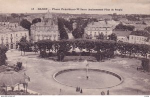 DIJON, Cote d'Or, France, 1900-1910s; Place President-Wilson