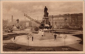 St. John's Gardens Liverpool Postcard PC336