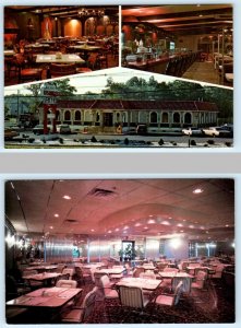 2 Postcards PARSIPANNY, New Jersey NJ ~ Roadside PAR-TROY DINER Restaurant