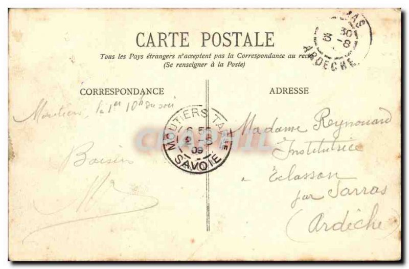 Old Postcard Dauphine General Grande Chartreuse Convent View