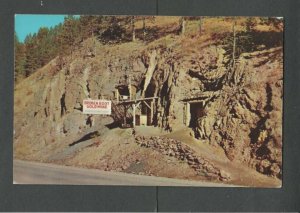 Ca 1932 Post Card South Dakota Broken Boot Gold Mine Of Deadwood