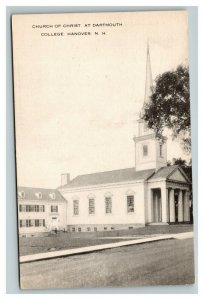 Vintage 1947 Postcard Church of Christ Dartmouth College Hanover New Hampshire