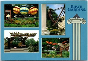 Postcard - Busch Gardens - Williamsburg, Virginia