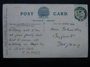 Berkshire WHITE HART HOTEL Windsor Castle & A Moyse Coal Merchant c1908 Postcard