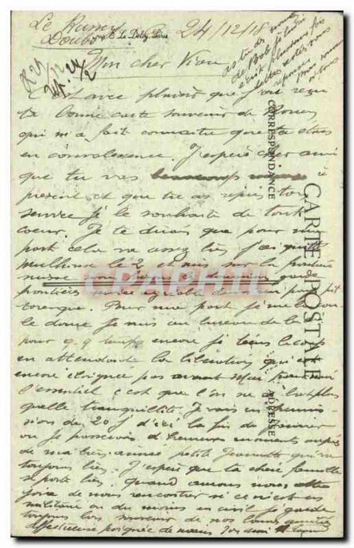 Consolation Old Postcard THE seminar