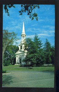 Sandwich, Massachusetts/Mass/MA Postcard, Christopher Wren Church, Cape Cod