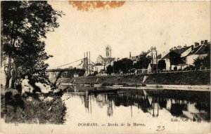 CPA DORMANS Bords de la MARNE (491044)