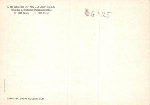 GG425 selige arnold janssen painting postcard br lucas kolzem priest netherlands