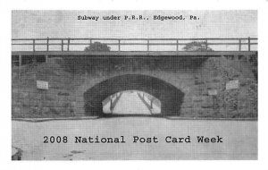 Subway under P. R. R. Edgewood, Pennsylvania PA  