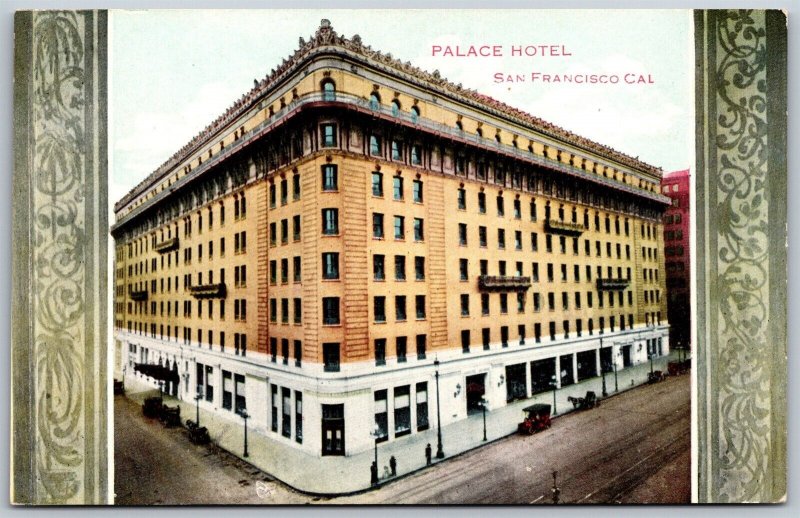 Vtg San Francisco California CA Palace Hotel 1910s Old View Postcard