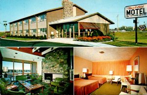 New York Batavia The Park-Oak Motel 1966