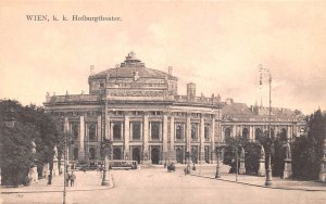 K K Hofburgtheater Austria Postcard