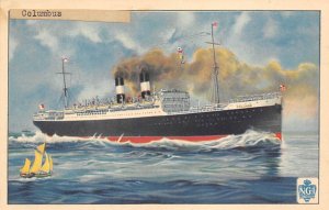 SS Colombo Italian Line Ship 