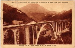 CPA Le Dauphiné Pittoresque - Ligne de LA MURE - PONT-de-la Roizone (434264)