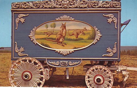 Circus Wagon - Kangaroo  Circus World Museum