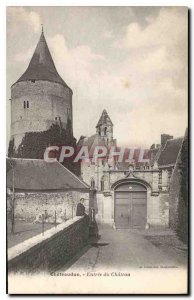 Old Postcard Chateaudun Entree du Chateau