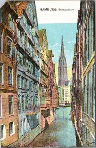 Postcard Germany Hamburg Steckelhorn