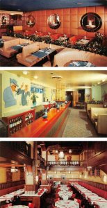 3~Postcards  Harrisburg, PA Pennsylvania HARRISBURGER HOTEL Restaurants~Tavern