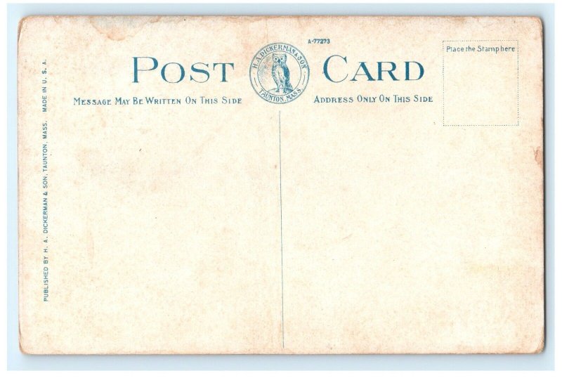 VIEW FROM THE BLUFFS ONSET WAREHAM MASSACHUSETTS MA POSTCARD (HO13)