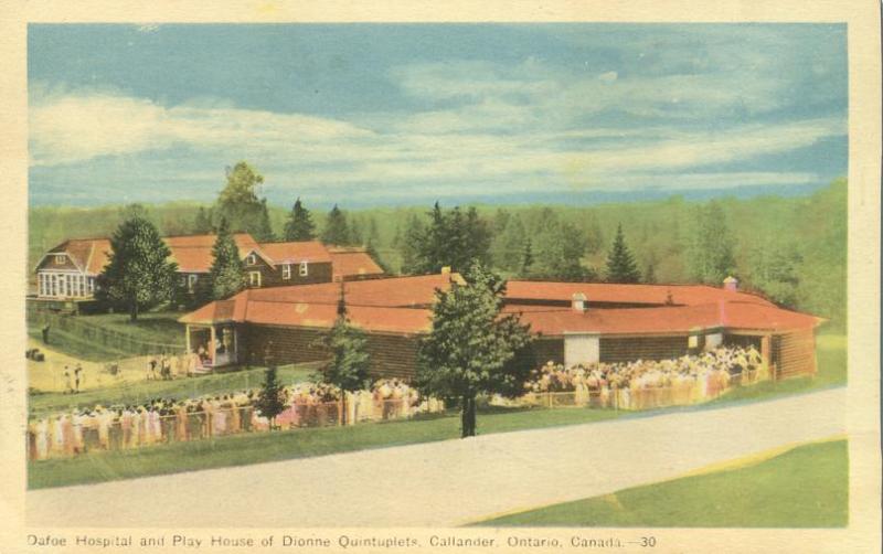 Hospital and Play House of Dionne Quintuplets - Callander, Ontario, Canada