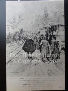 1914 Journalist delegated by French Government are hit by German shells  140515