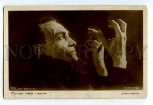 488152 CONRAD VEIDT German SILENT FILM actor HORROR Orlac Vintage PHOTO #918