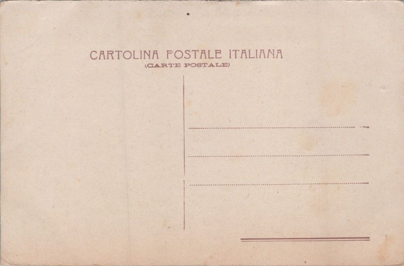 Italy Roma Tempio di Castore e Polluce Vintage Postcard C327