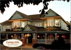 Walnut Creek, OH Ohio  CARLISLE GIFTS  Store Advertising HOLMES CO 4X6 Postcard