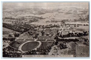 Stanford University Aerial View Palo Alto California CA RPPC Photo Postcard