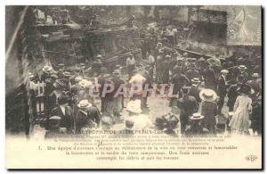 COPYRIGHT Villepreux Clayes disaster the June 18, 1910 A team of 39ouvriers &...