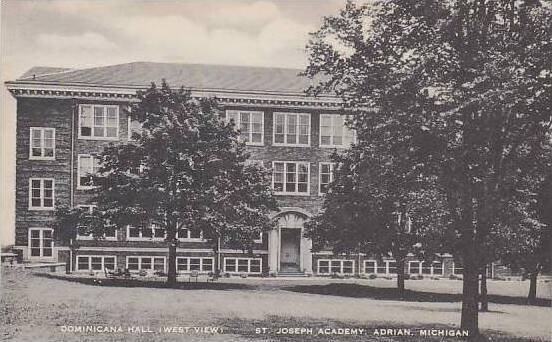 Michigan Adrian Dominicana Hall Saint Joseph Academy Artvue