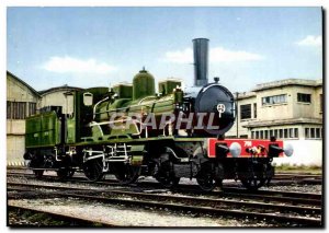 Postcard Modern Museum Mulhouse Train Railway Locomotive 701 North French