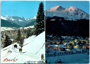 Postcard - Davos, Switzerland