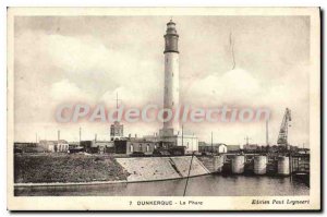 Old Postcard The Dunkirk Lighthouse