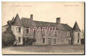 Old Postcard Vieux Chateau of Gresillonnais