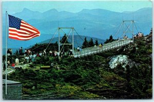 M-7171 Mile High Swinging Bridge Grandfather Mountain North Carolina