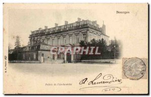 Postcard Old Palace Bourges From & # 39Archeveche