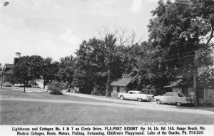 Osage Beach Missouri Lighthouse Cottages Pla-Port Resort Real Photo PC AA61490