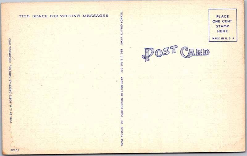 Postcard BUILDING SCENE Columbus Ohio OH AN9927