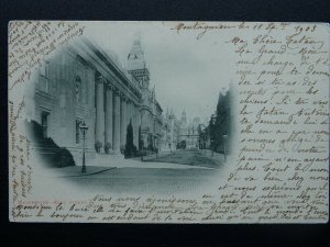 Manchester KING STREET & Town Hall c1903 UB Postcard