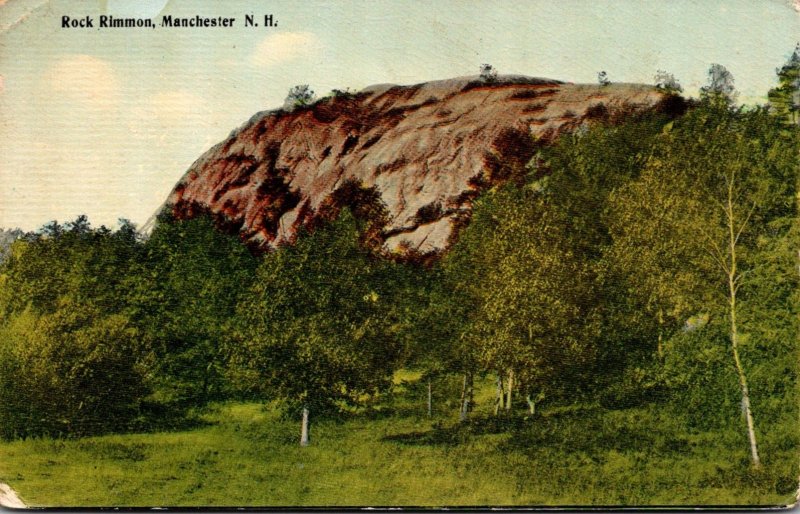 New Hampshire Manchester Rock Rimmon 1914