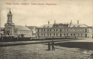 chile, PUNTA ARENAS, Magallanes, Plaza Muñoz Gamero (1910s) Postcard