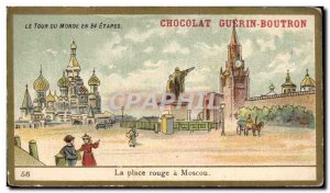 Chromo Chocolate Guerin Boutron Red Square in Moscow Russia