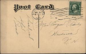 Steamer Ship Cape Cod Boston to Provincetown c1910 Postard